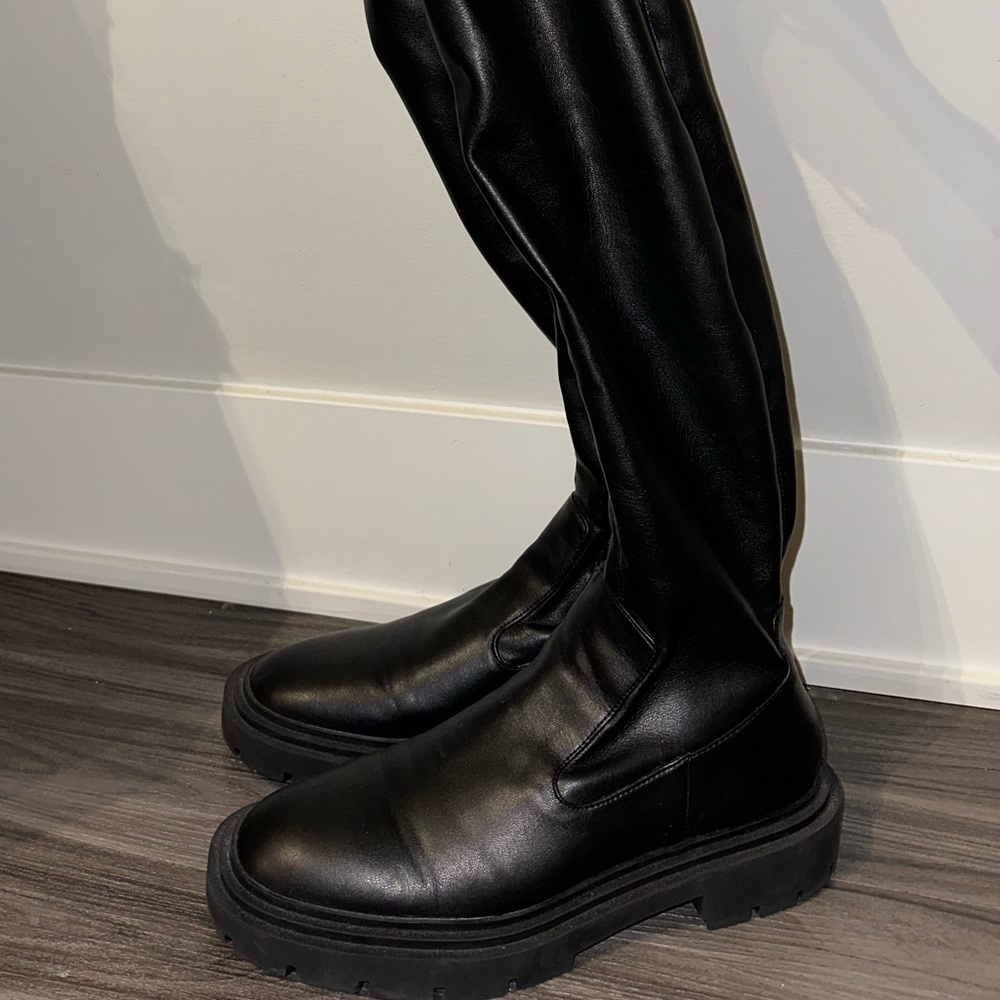 Zara High Knee Boots